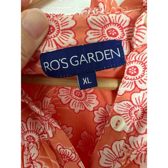 ANTHROPOLOGIE RO’S GARDEN Vibeka Ruffle Mini Dress Size XL - Picture 7 of 16